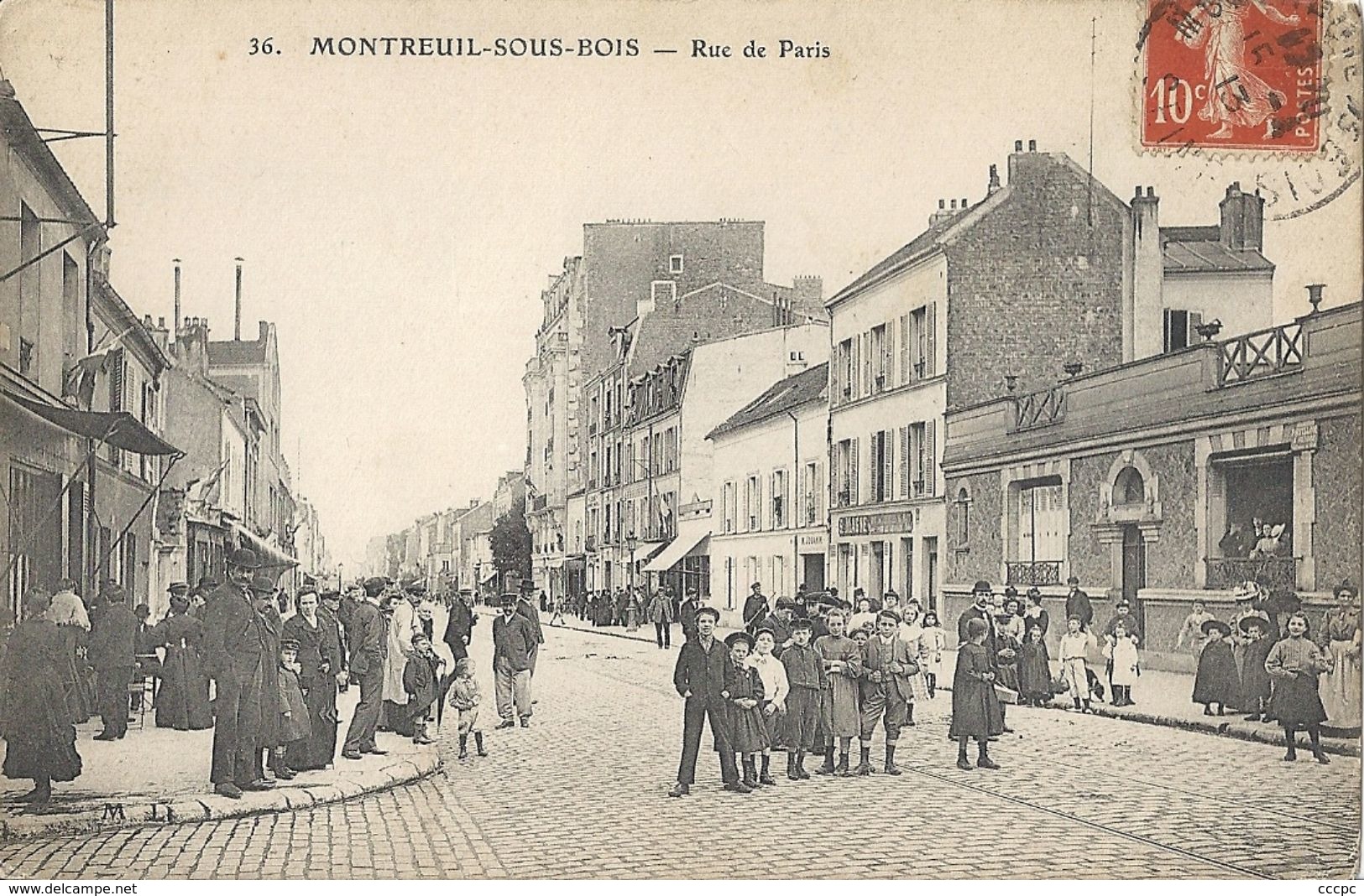 CPA Montreuil-sous-Bois Rue de Paris