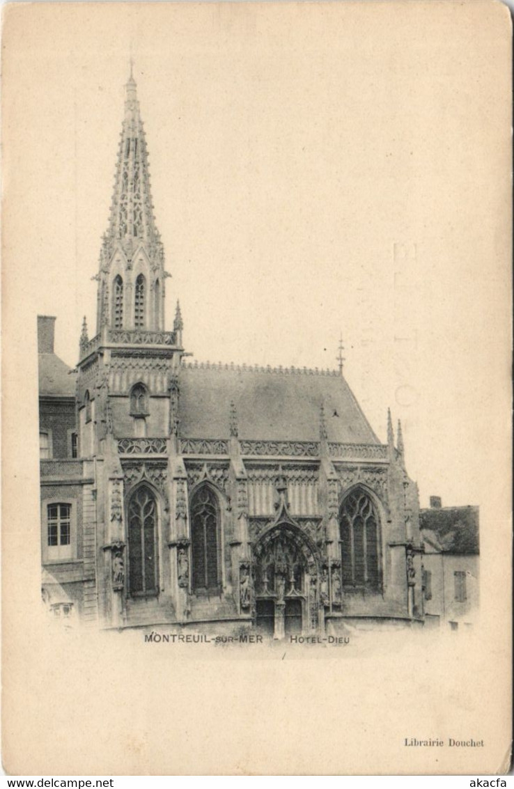 CPA MONTREUIL-sur-MER - Hotel Dieu (45076)