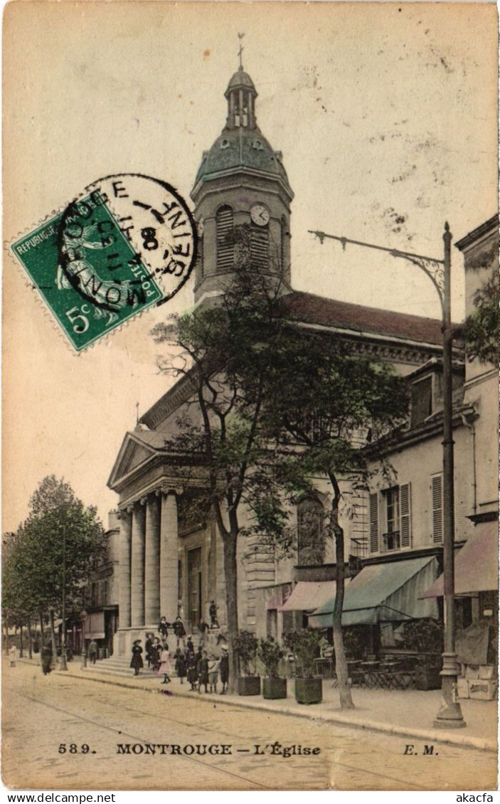 CPA Montrouge Eglise (1311452)