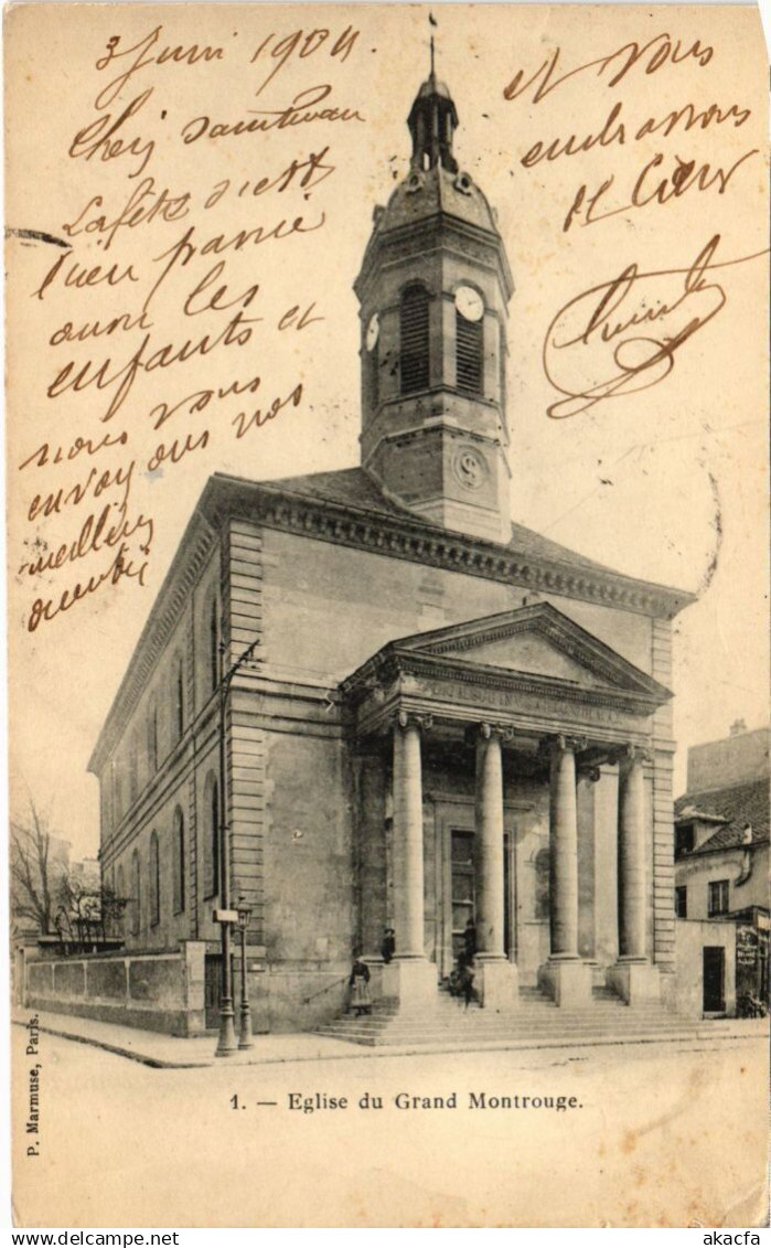 CPA Montrouge Eglise (1311461)