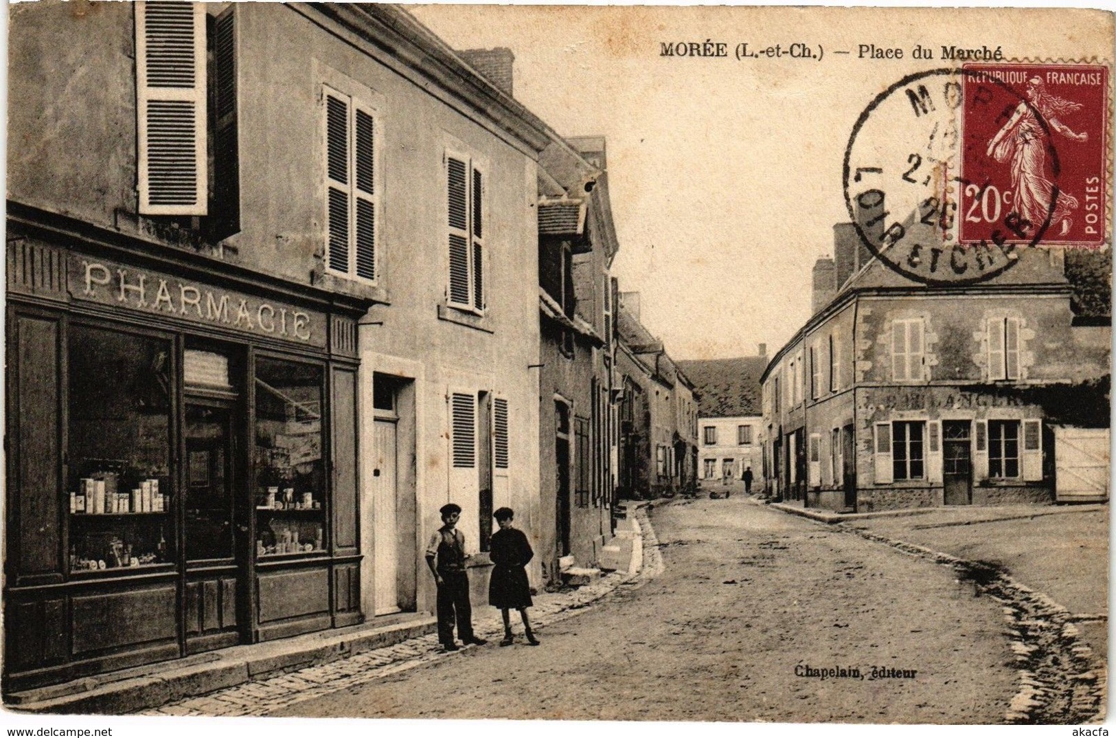 CPA MORÉE (L.-et-Ch.) - Place du Marché (208564)