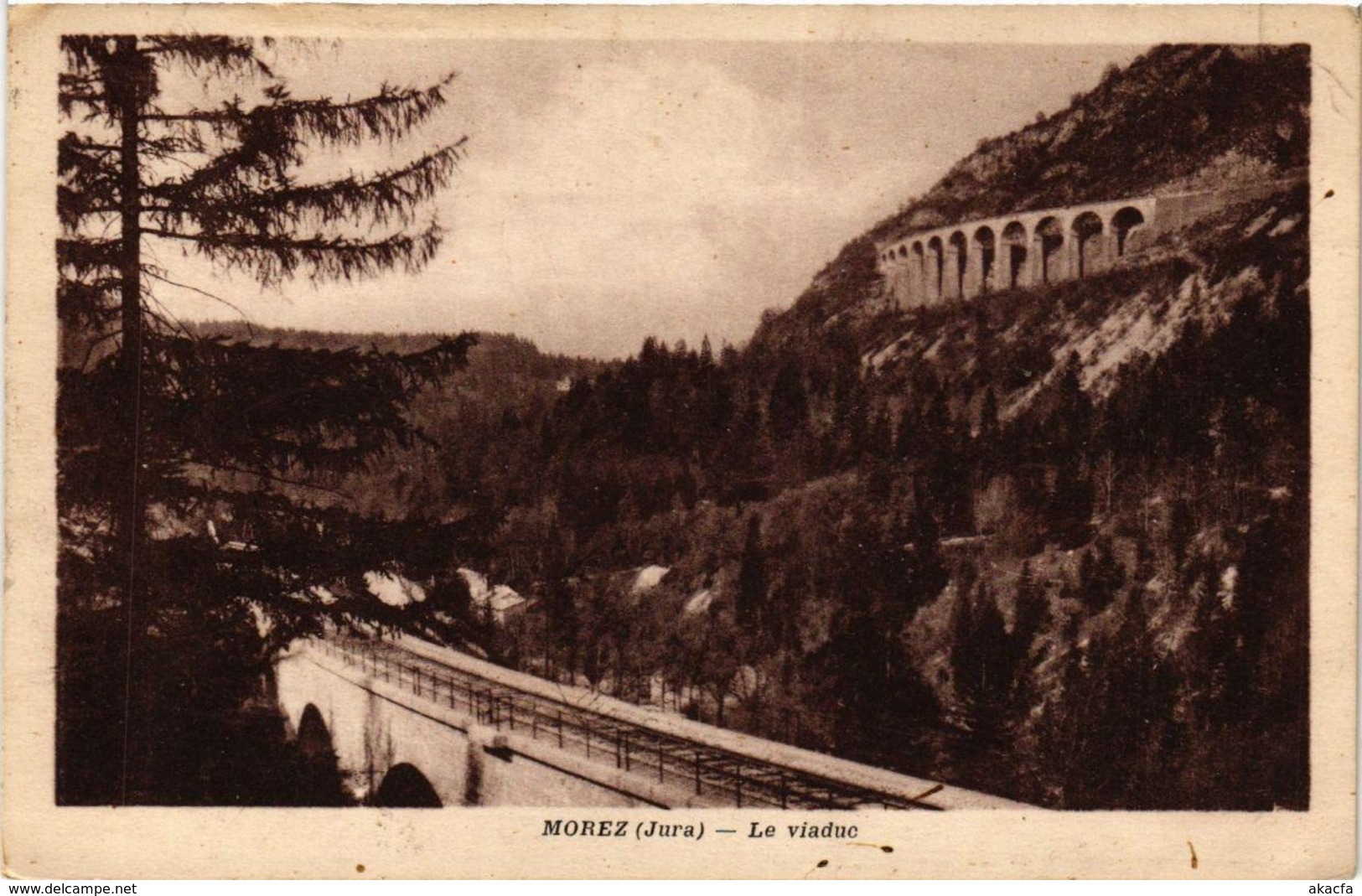 CPA MOREZ Le Viaduc (247543)