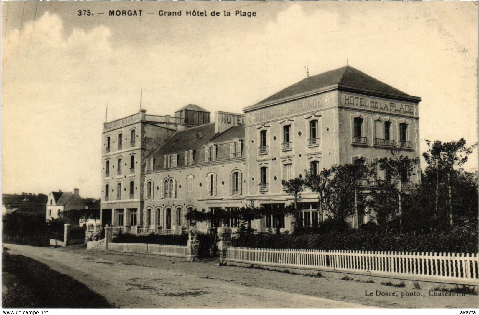 CPA Morgat- Grand Hotel de la Plage FRANCE (1026495)