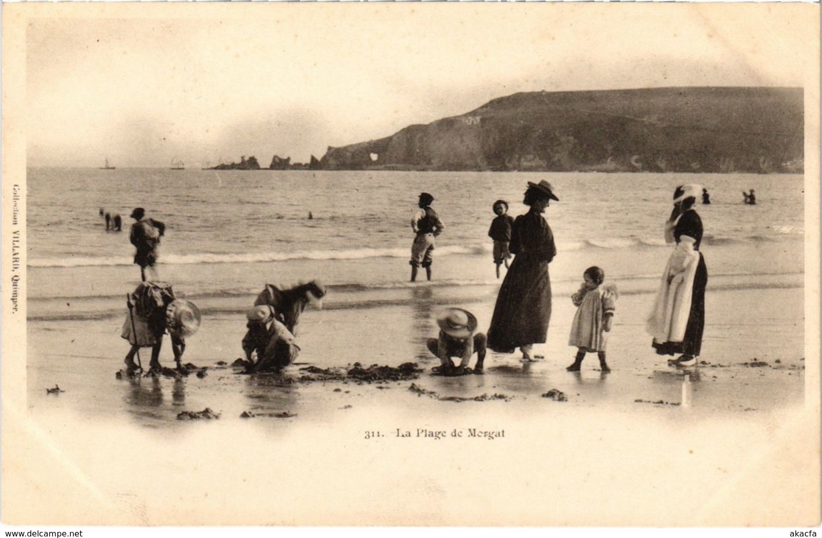 CPA Morgat- La Plage FRANCE (1026493)