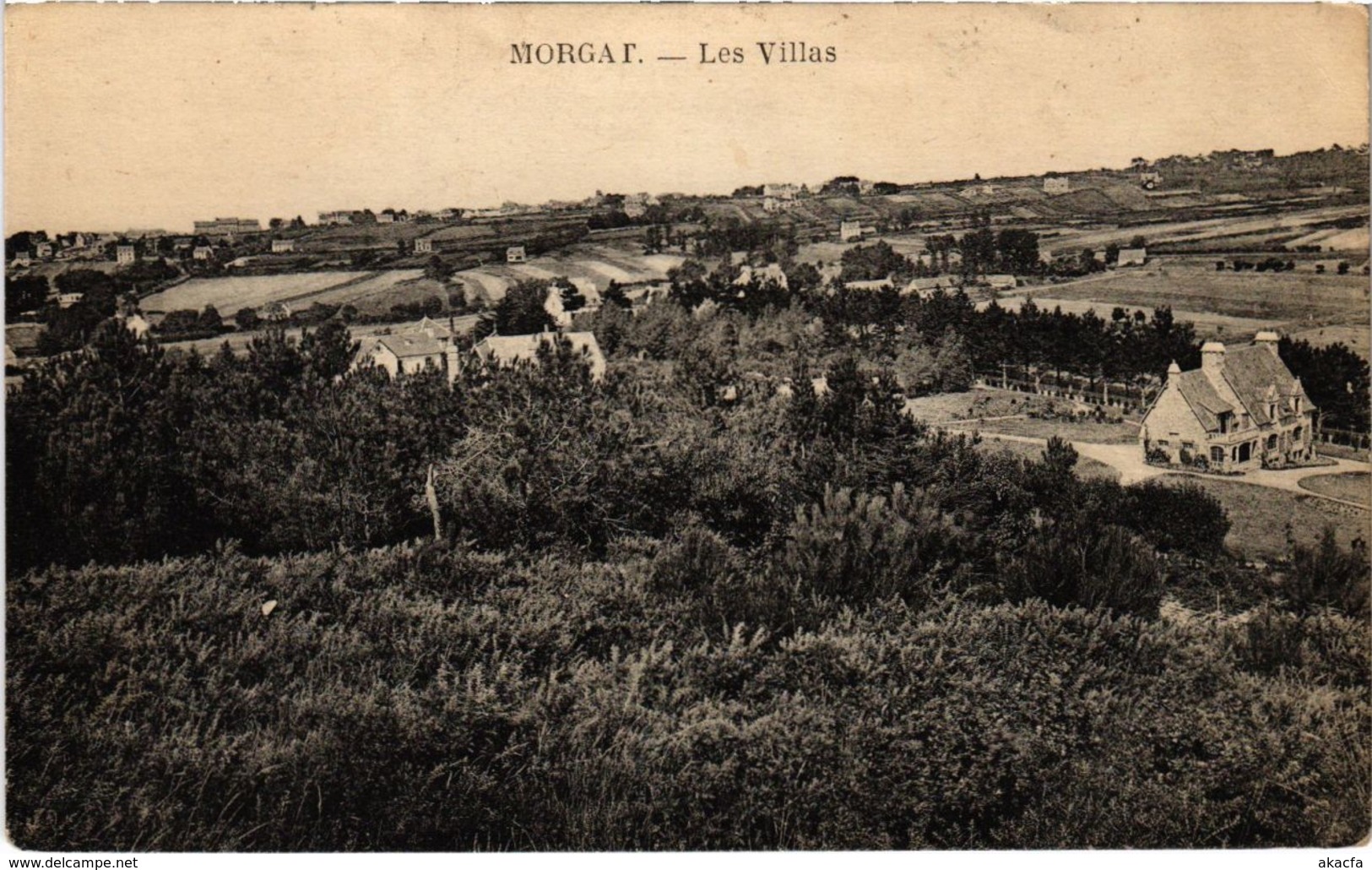 CPA Morgat- Les Villas FRANCE (1026494)