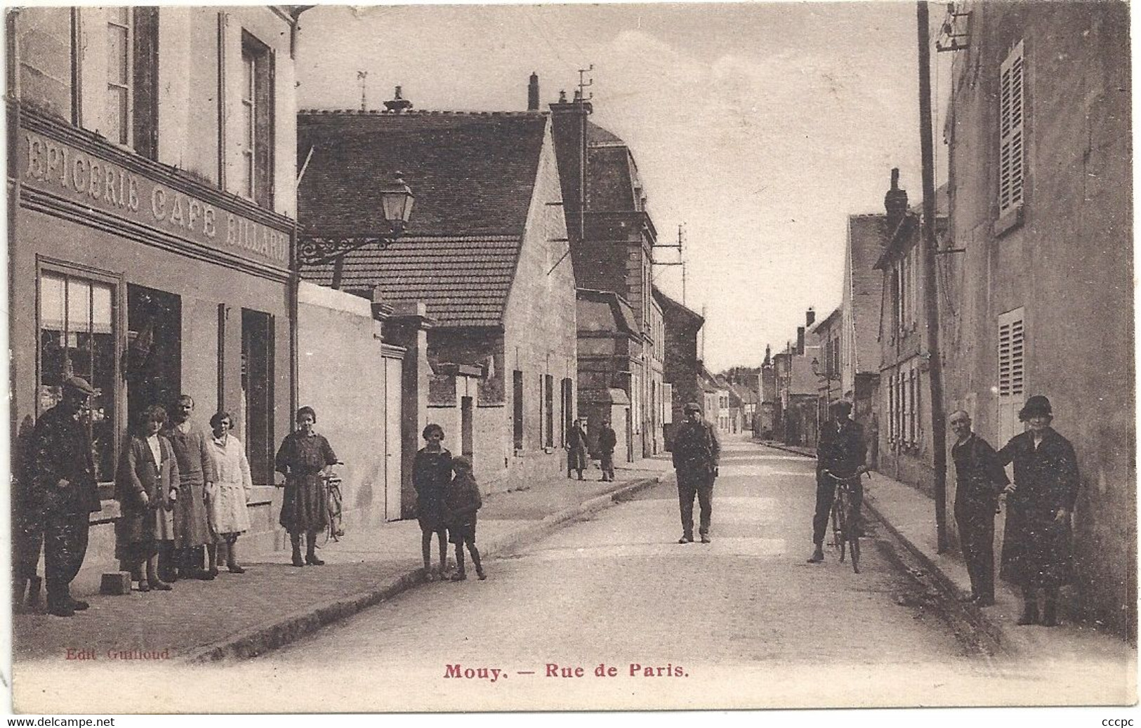 CPA Mouy Rue de Paris