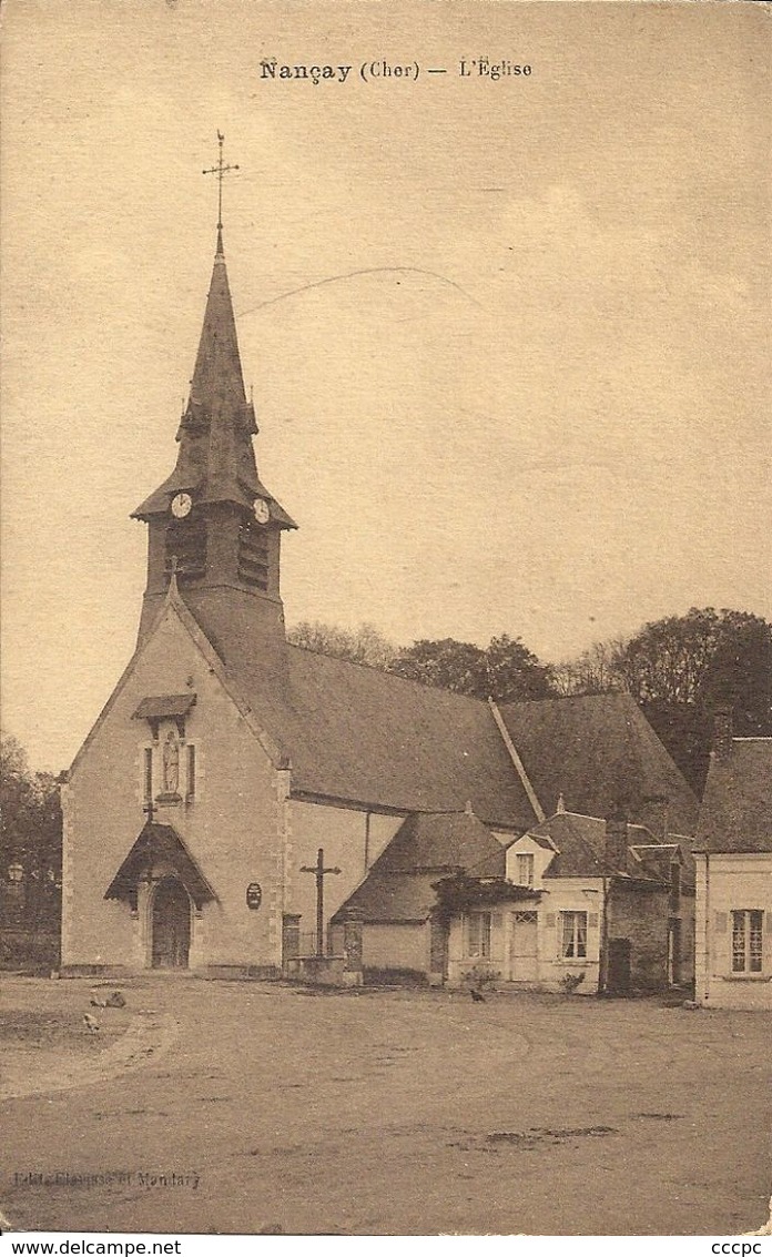 CPA Nançay L'Eglise