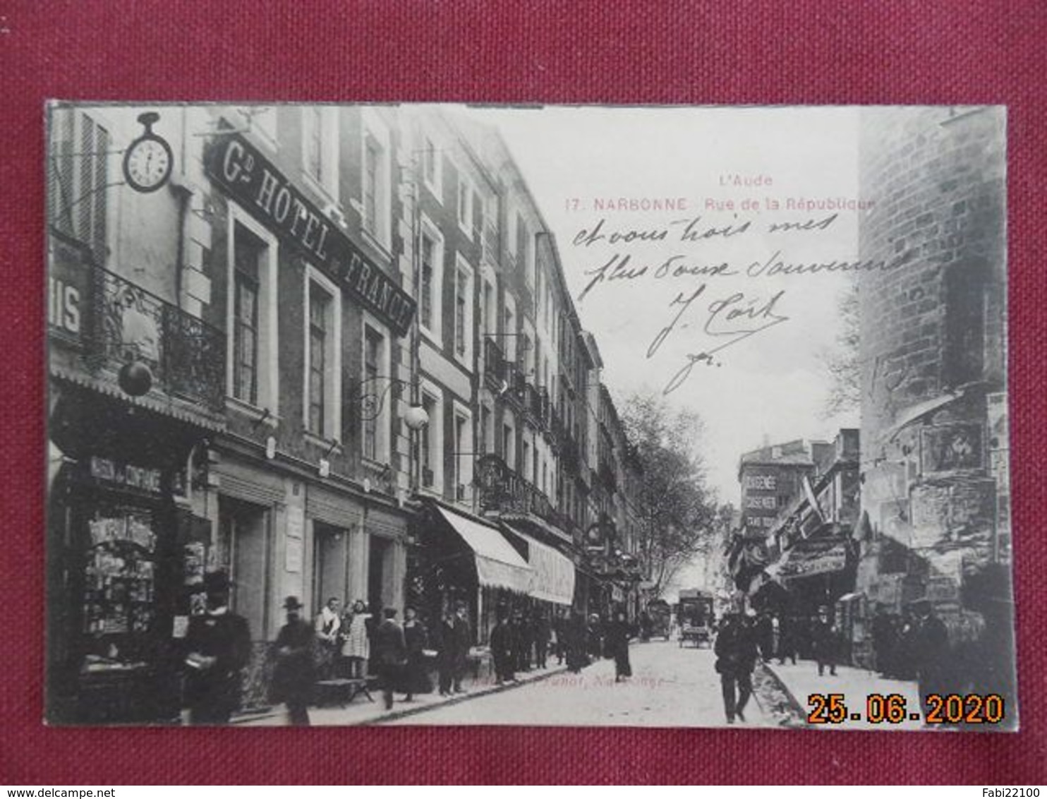 CPA - Narbonne - Rue de la République