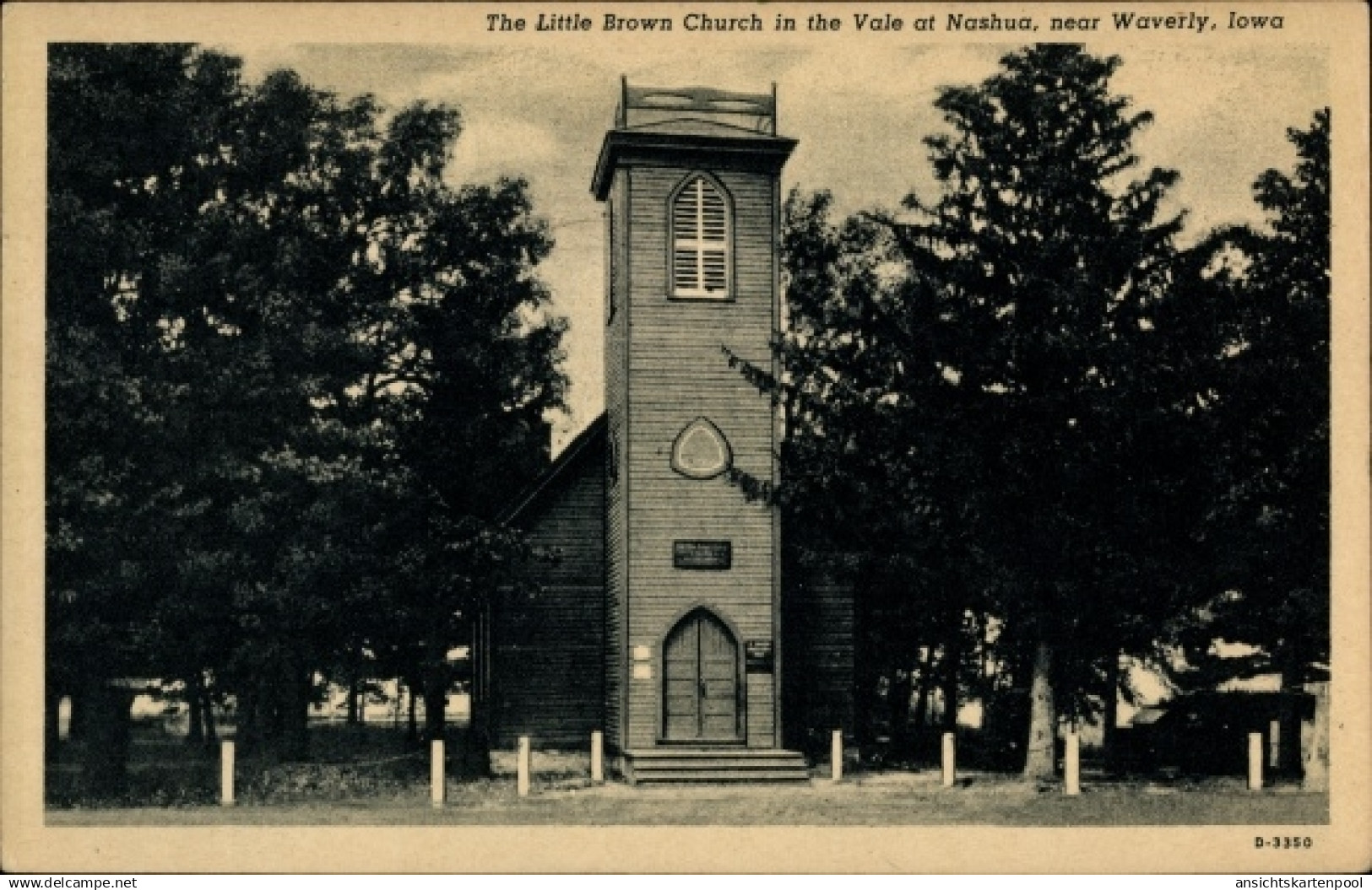 CPA Nashua Iowa USA, The Little Brown Church in the Vale