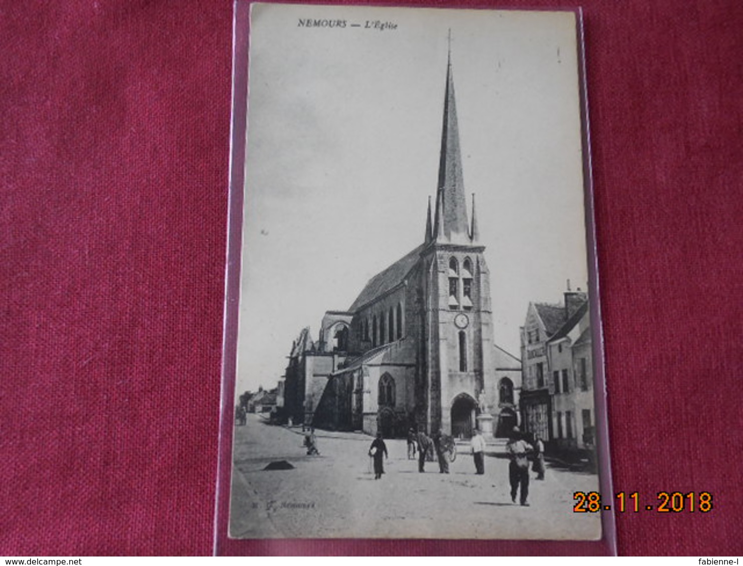 CPA - Nemours - L'Eglise