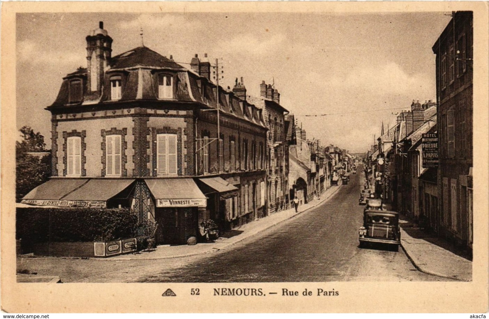 CPA NEMOURS - Rue de PARIS (292764)