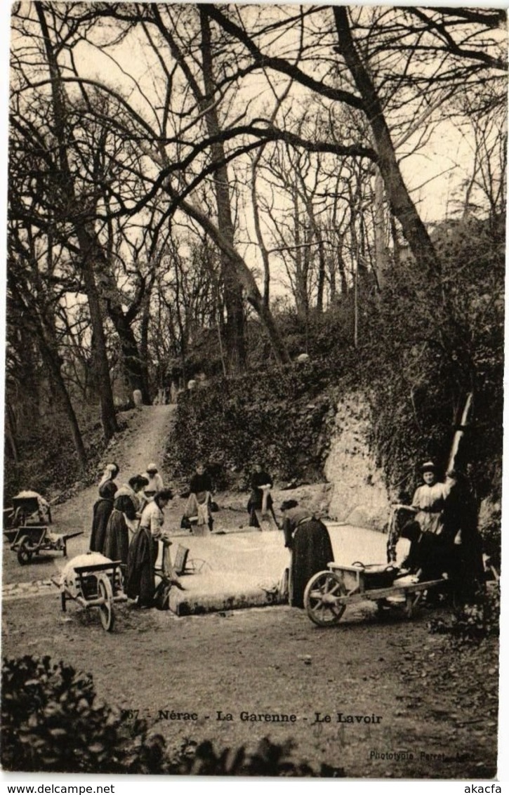 CPA NÉRAC-La Garenne-Le Lavoir (264172)