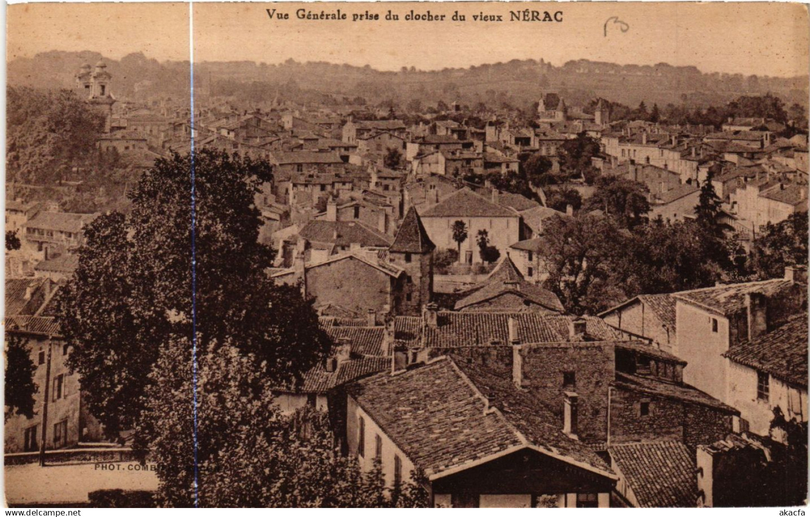 CPA NÉRAC - Vue générale prise du clocher du Vieux Nerac (638709)