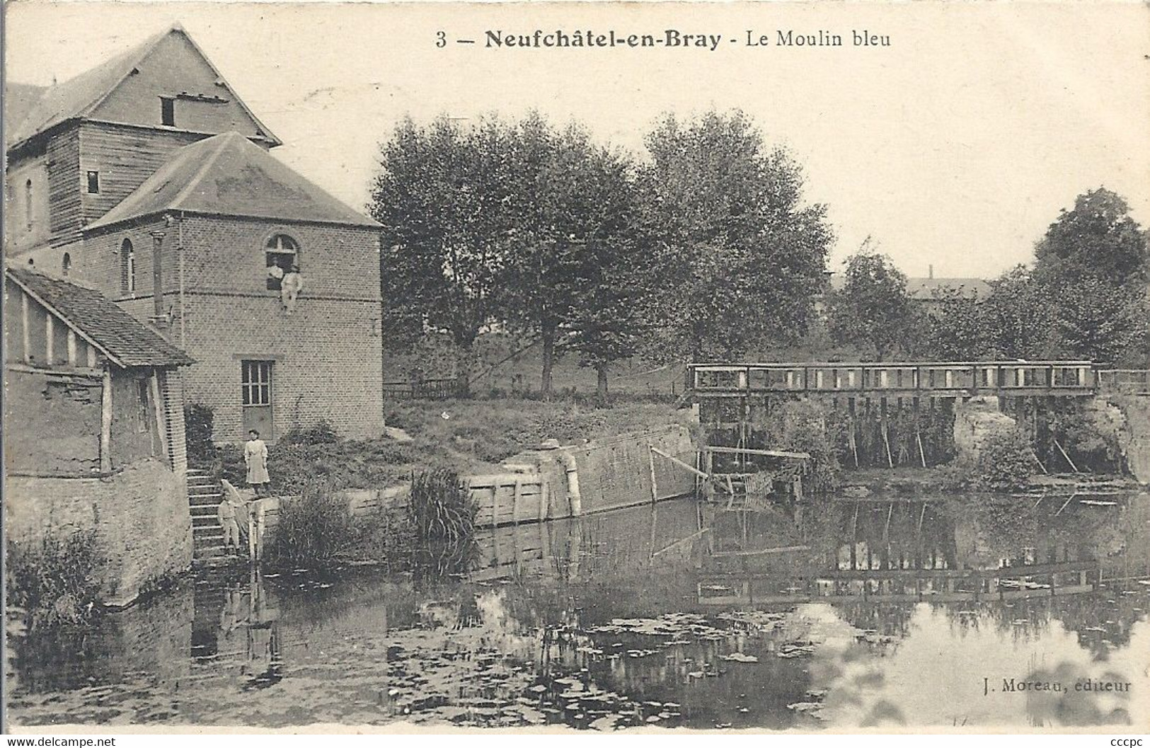 CPA Neufchâtel-en-Bray Le Moulin bleu