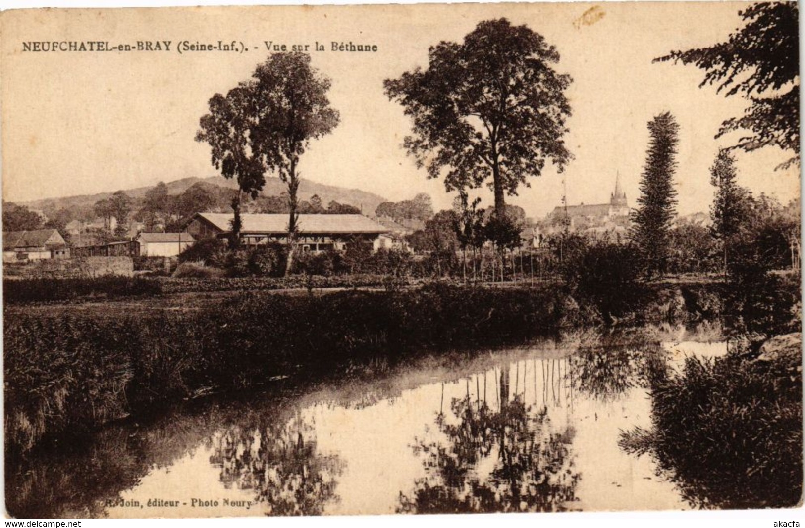 CPA NEUFCHATEL en BRAY-Vue sur la Bethune (234793)