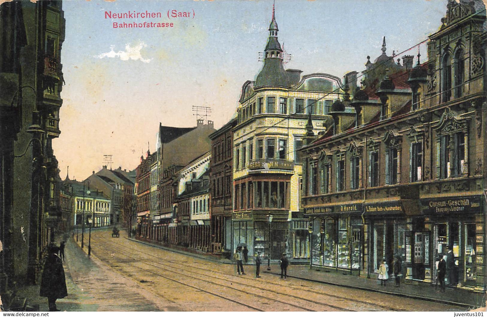 CPA Neunkirchen-Bahnhofstrasse        L2722