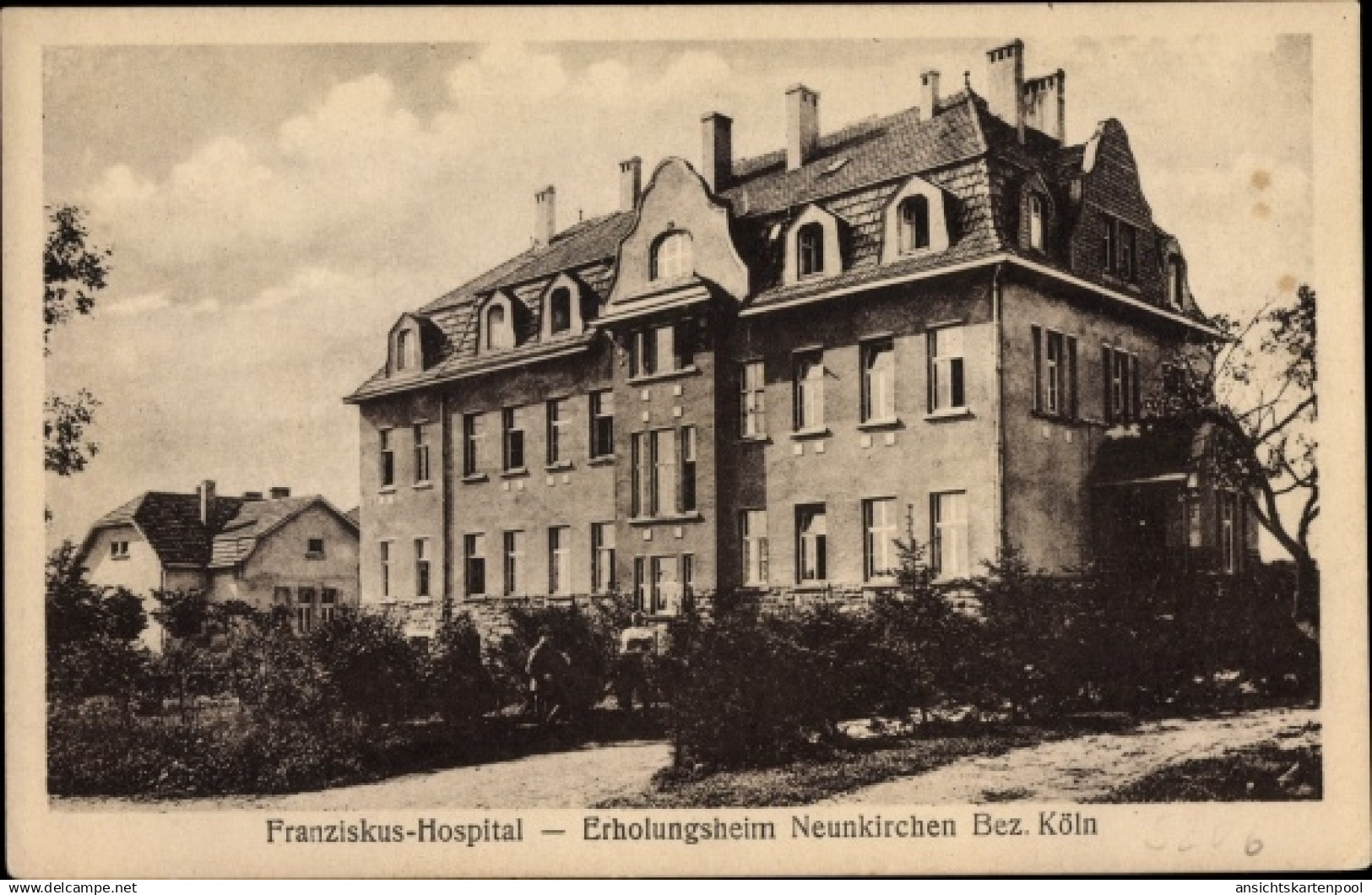 CPA Neunkirchen Seelscheid im Rhein Sieg Kreis, Franziskus Hospital, Erholungsheim