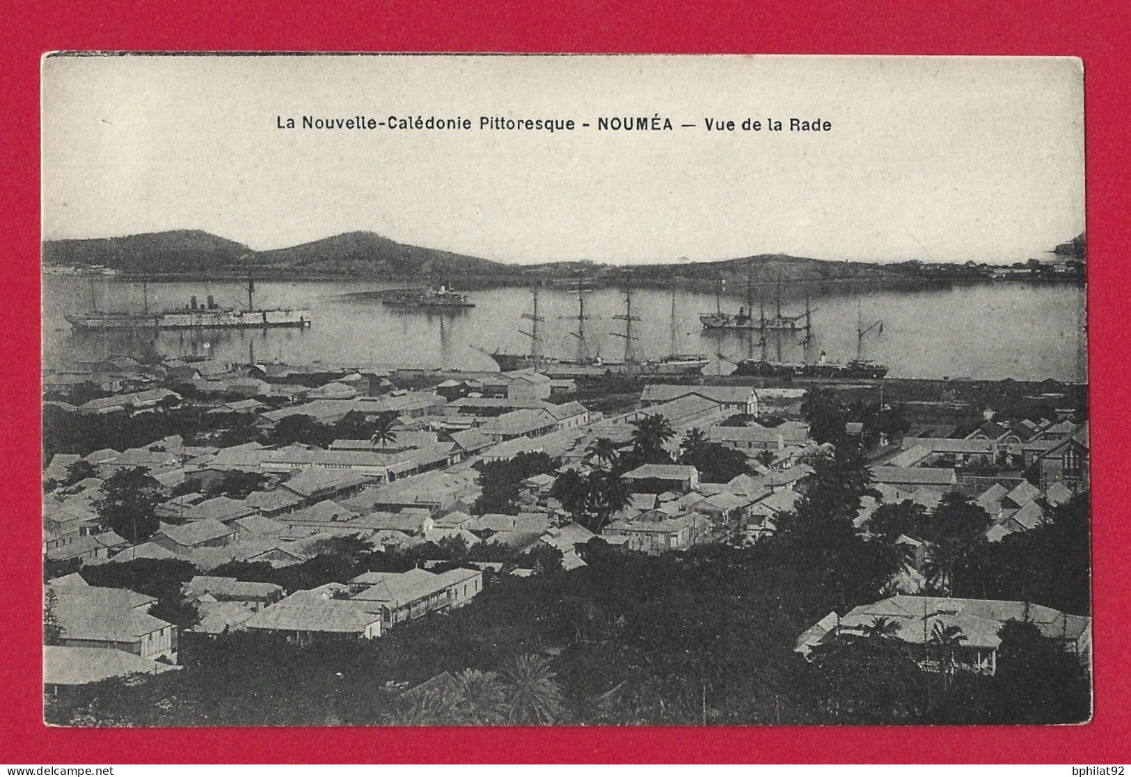 !!! CPA NEUVE, VUE DE LA RADE, NOUMÉA, NOUVELLE-CALÉDONIE