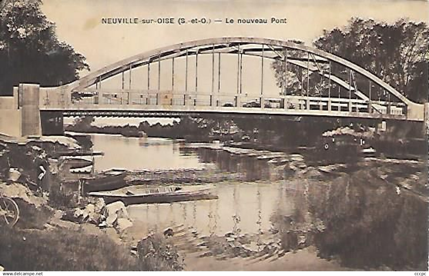 CPA Neuville-sur-Oise Le Nouveau Pont