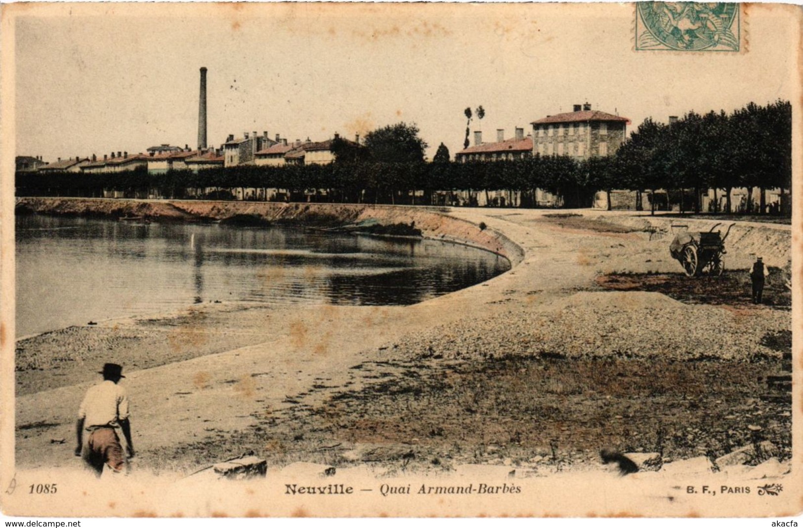 CPA Neuville-sur-Saone - Quai Armand-Barbes (1036343)