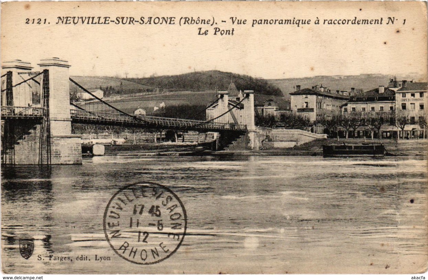 CPA Neuville-sur-Saone - Vue Panoramique a Raccordement No. 1 (1036347)