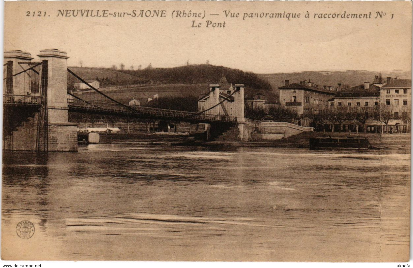 CPA Neuville-sur-Saone - Vue Panoramique a Raccordement No. 1 (1036356)