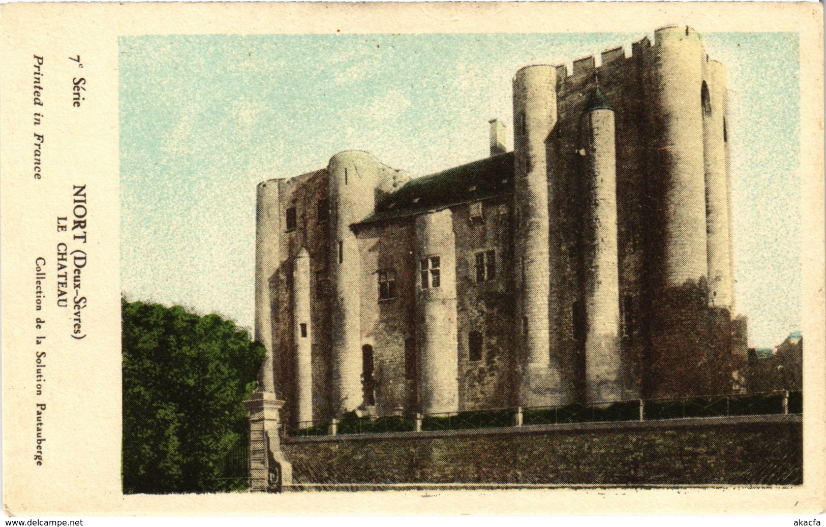 CPA NIORT - Le Chateau (89576)