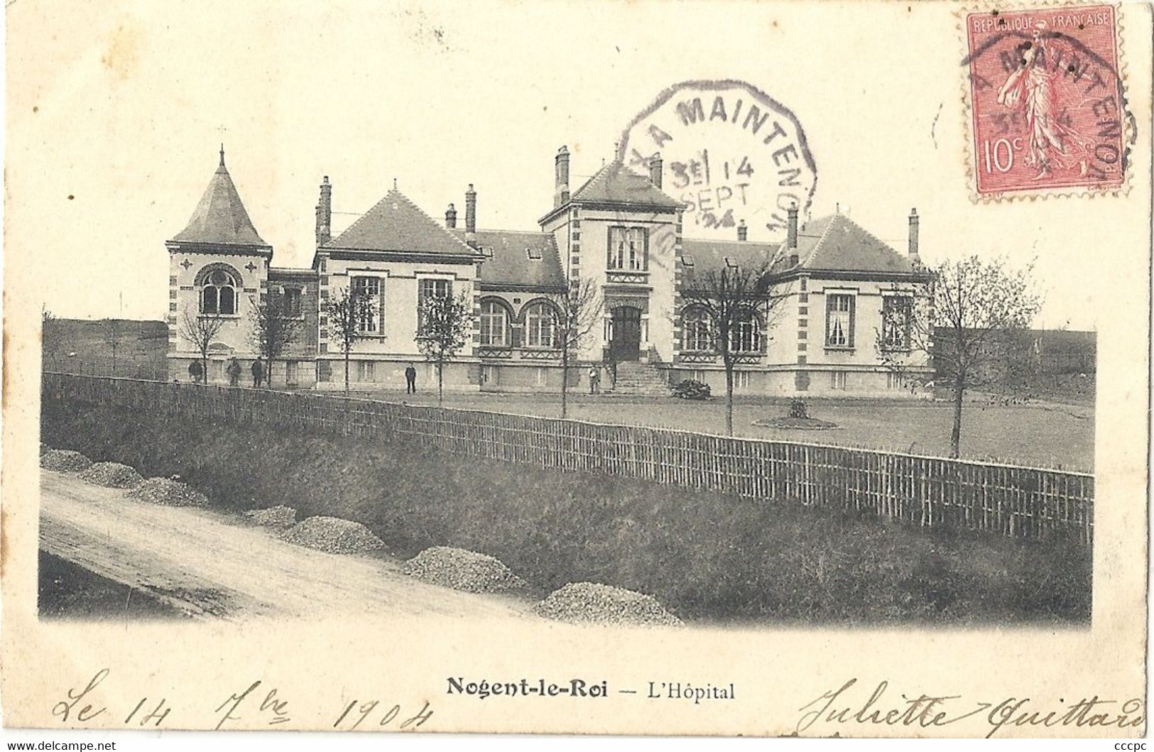 CPA Nogent-le-Roi L'Hôpital