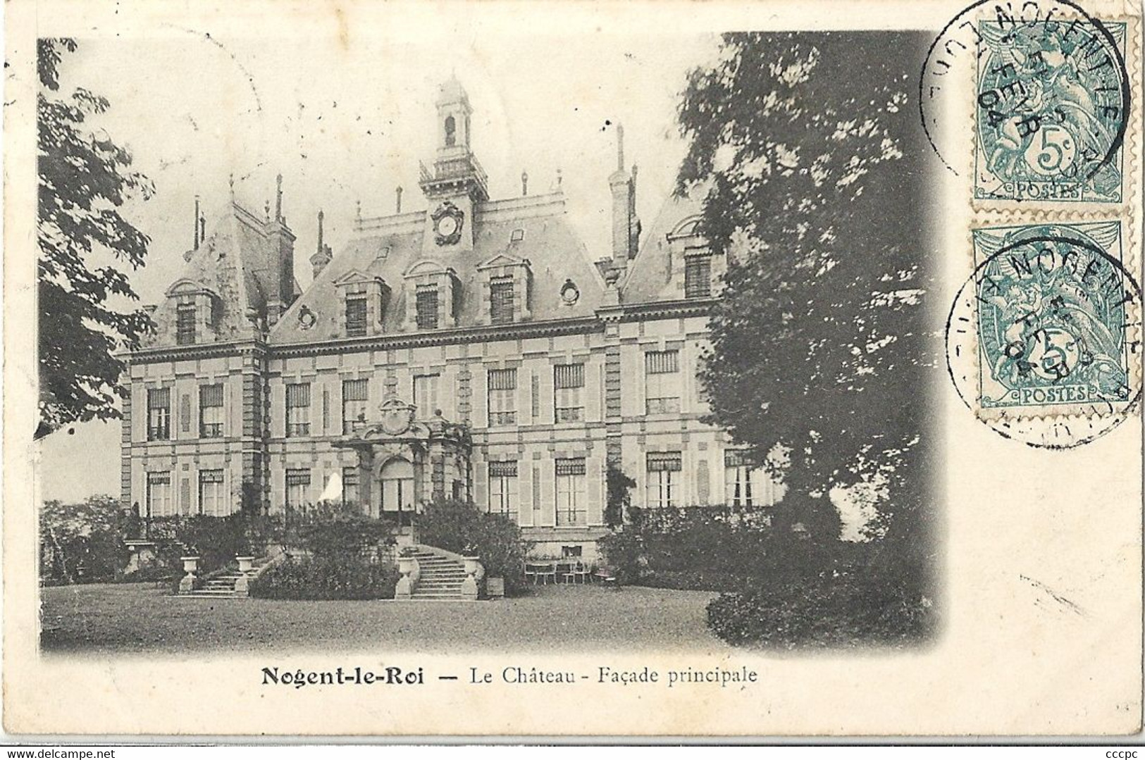 CPA Nogent-le-Roi Le Château Façade principale