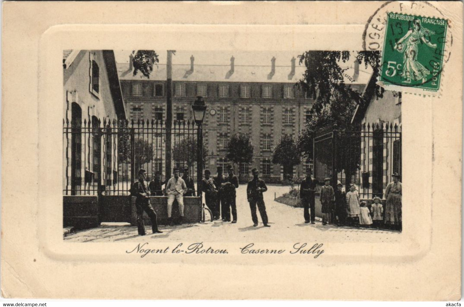 CPA NOGENT-le-ROTROU - Caserne Sully (34349)