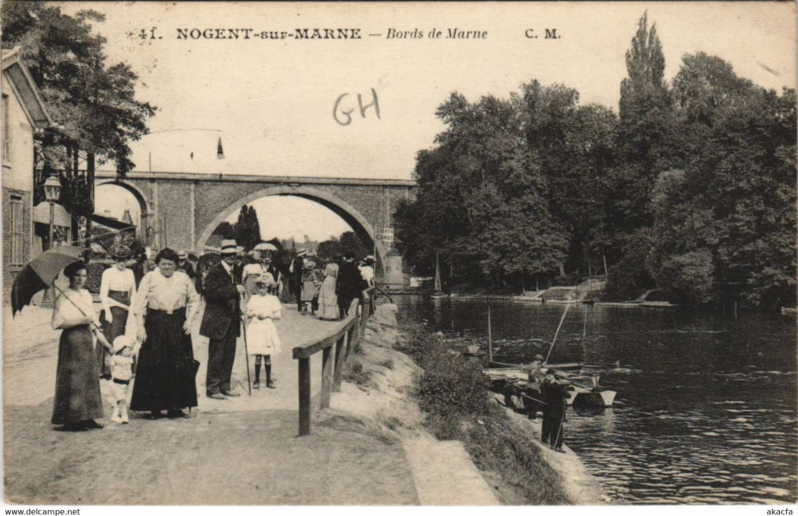 CPA NOGENT-sur-MARNE Bords de Marne (806928)