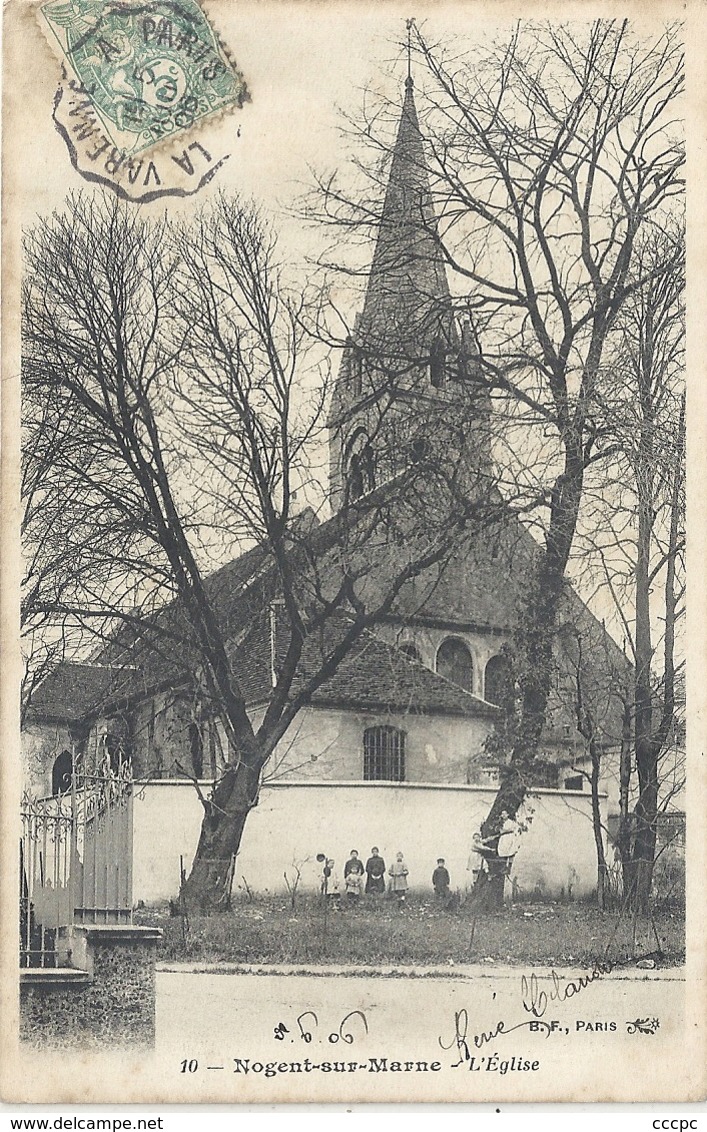 CPA Nogent-Sur-Marne L'Eglise