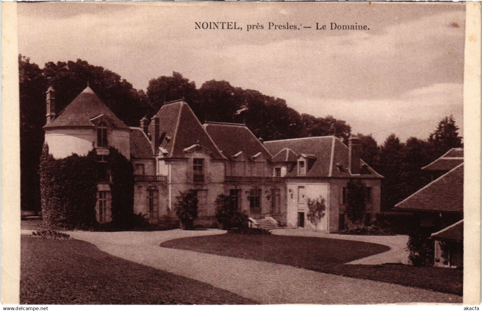 CPA Nointel Le Domaine (1318223)