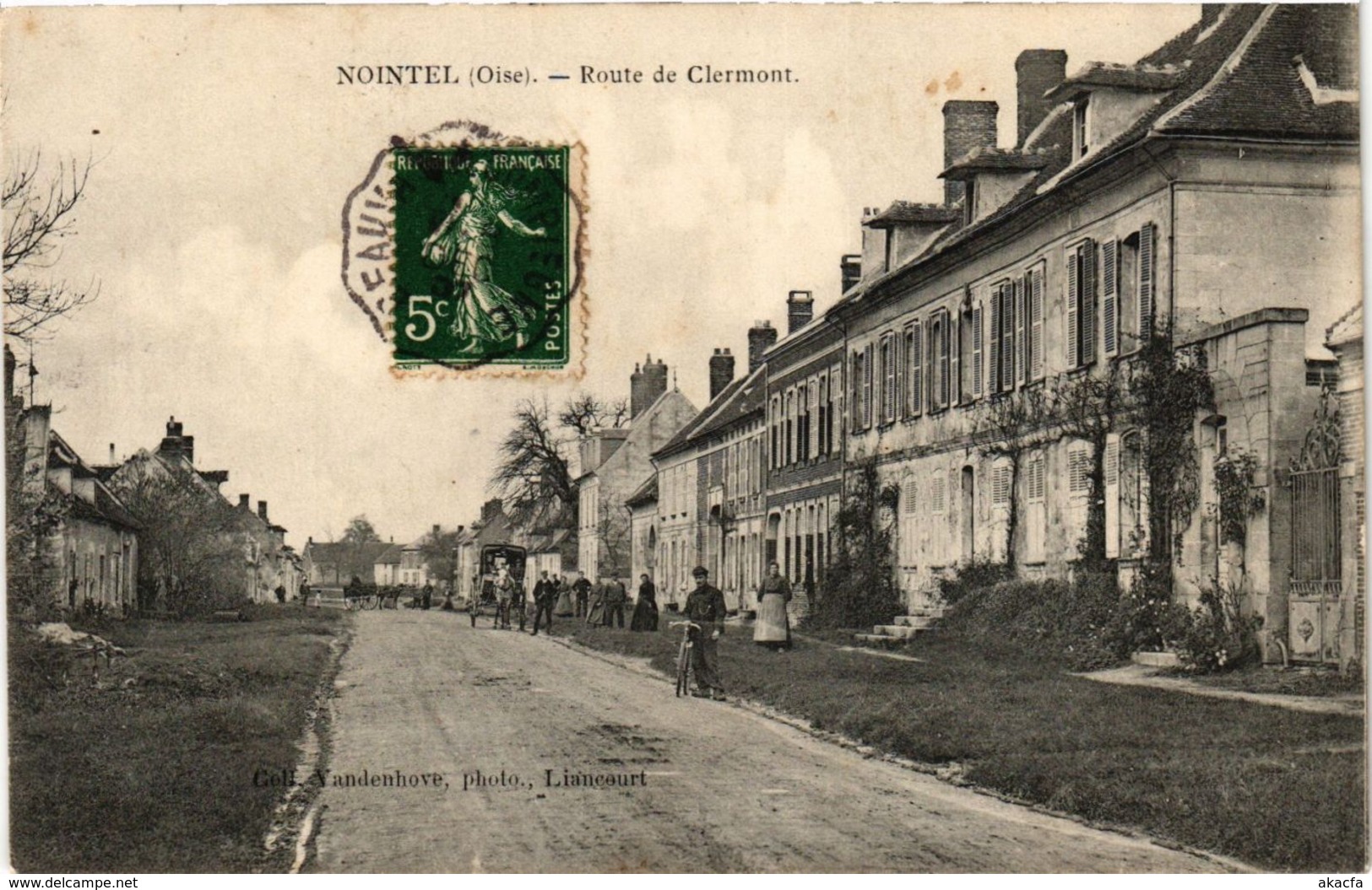 CPA NOINTEL - Route de CLERMONT (259555)