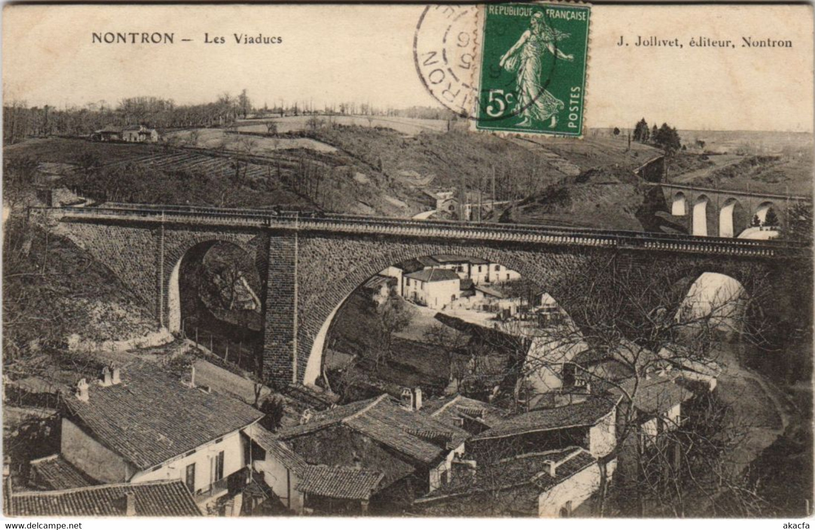 CPA NONTRON - Les Viaducs (122112)