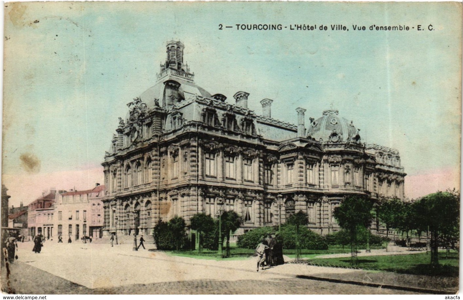 CPA Nord TOURCOING L'Hotel de Ville (984044)