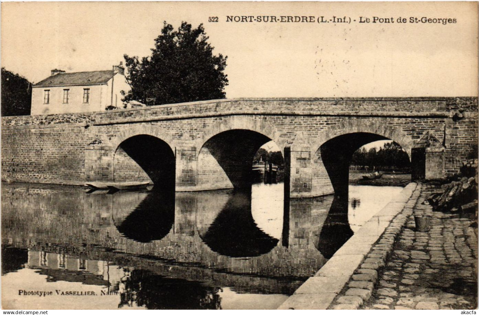 CPA NORT-sur-ERDRE - Le Pont de St-GEORGES (588037)