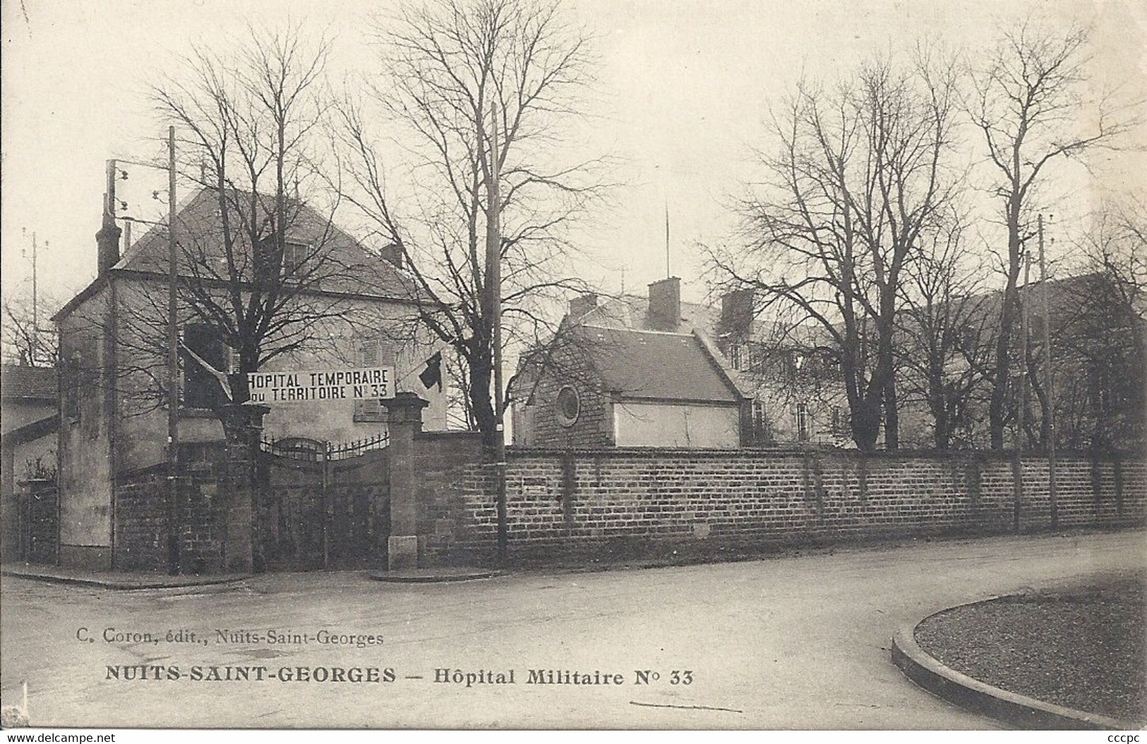 CPA Nuits-Saint-Georges Hôpital Militaire n°33