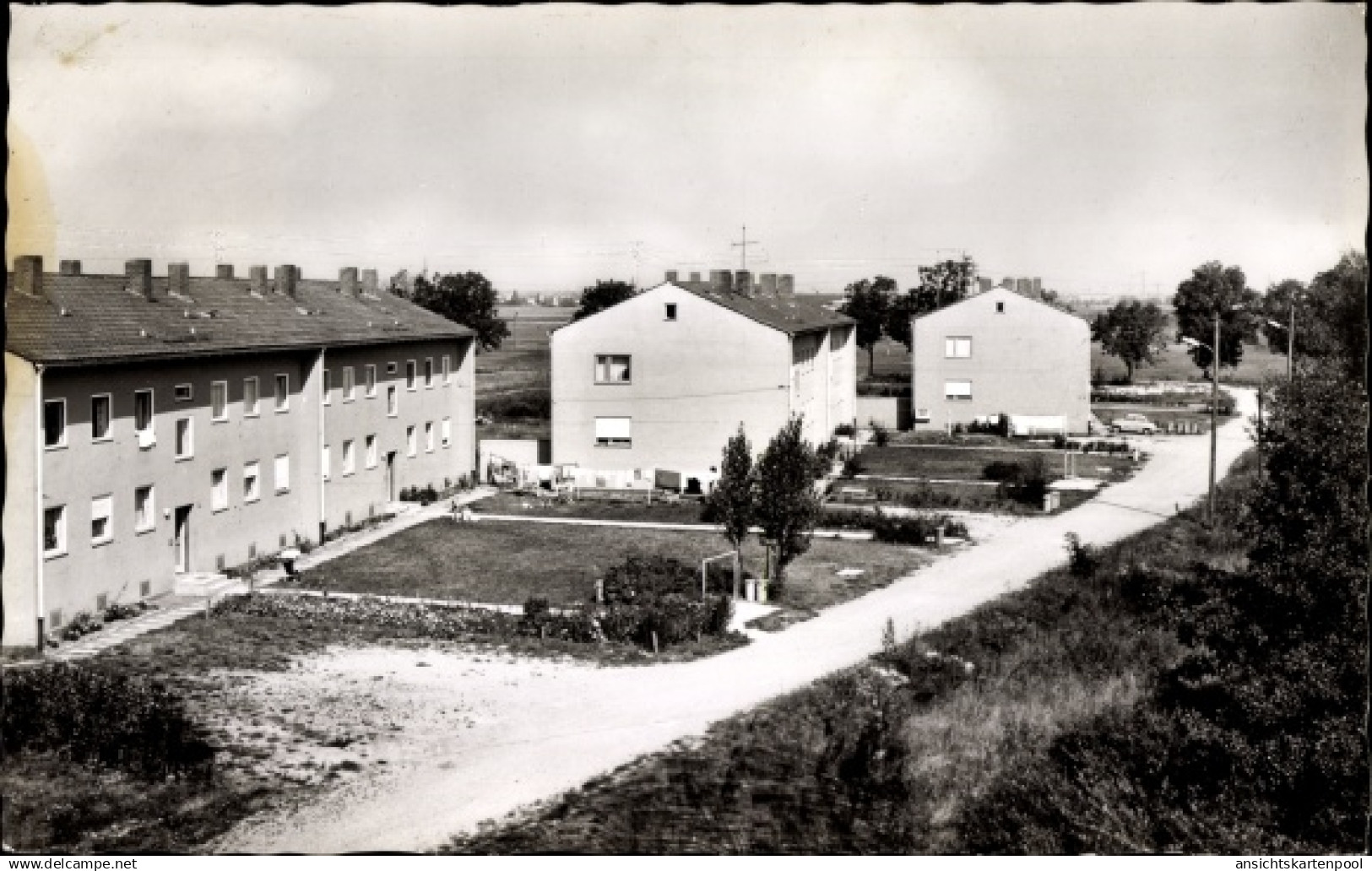 CPA Oberstimm Manching an der Donau Oberbayern, Teilansicht