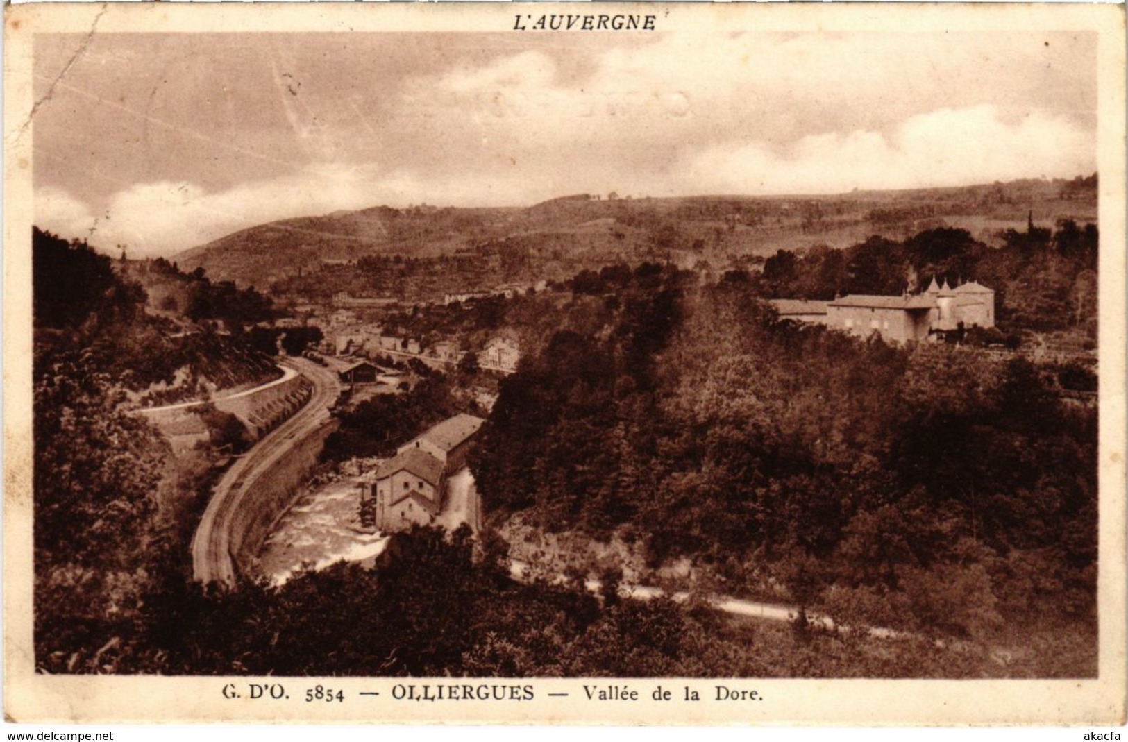 CPA OLLIERGUES - Vallée de la DORE (106076)