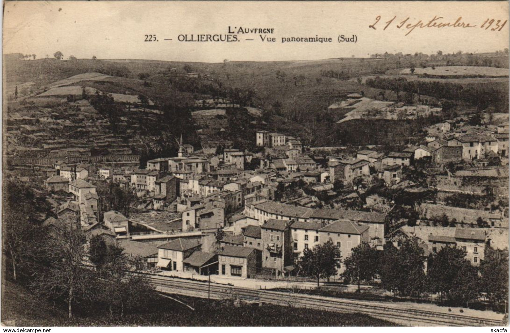 CPA OLLIERGUES Vue Panoramique - Sud (1255668)