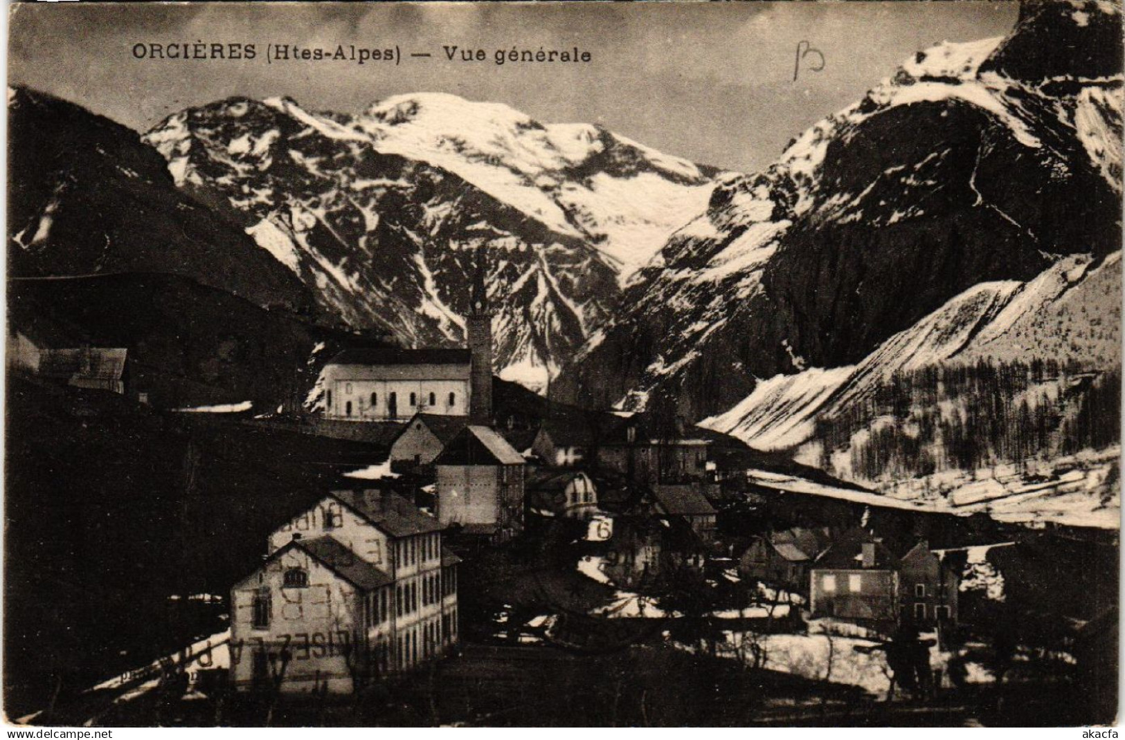 CPA ORCIERES - Vue générale (454191)