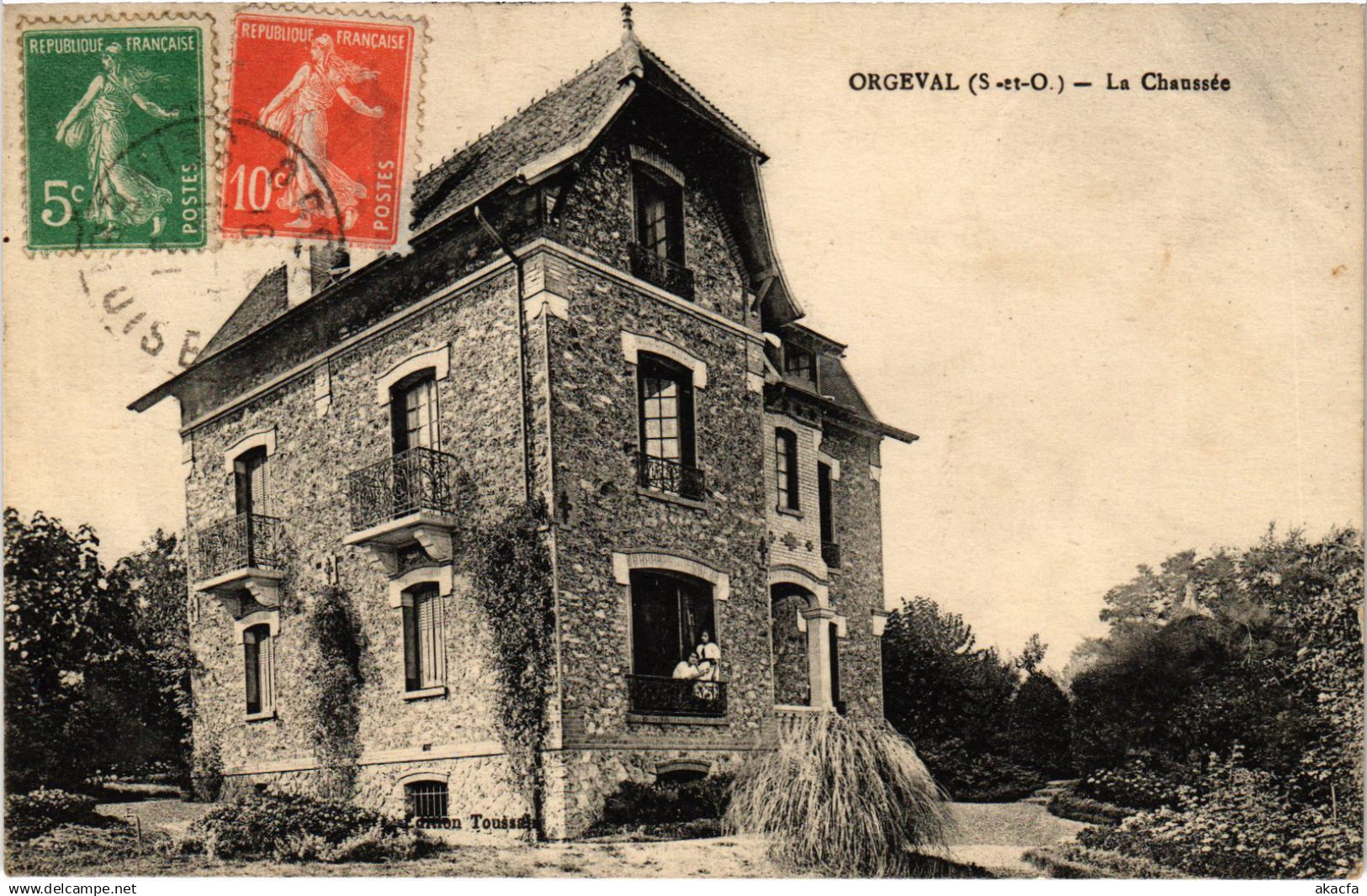 CPA Orgeval la Chaussee (1424031)