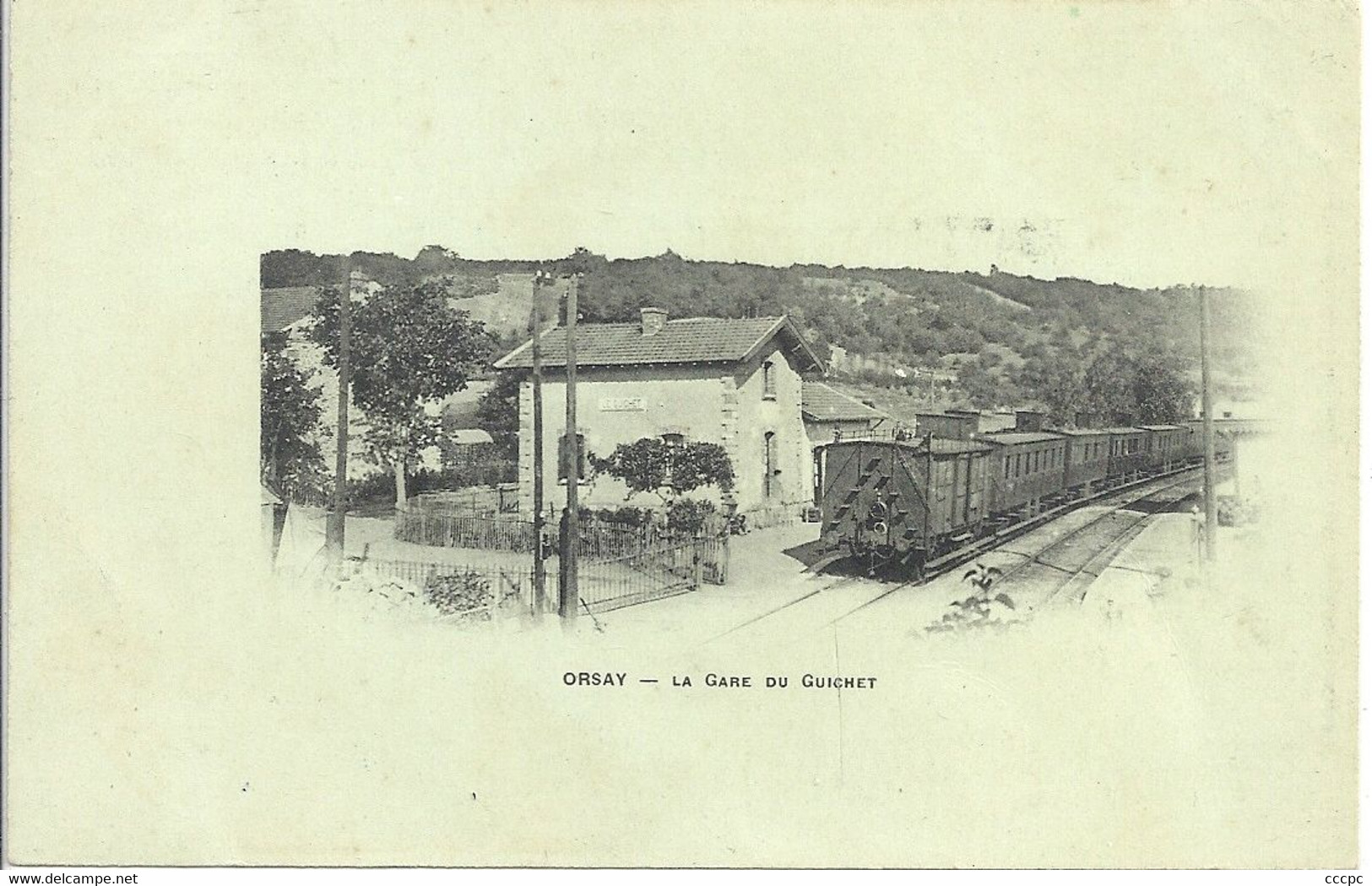 CPA Orsay La Gare du Guignet