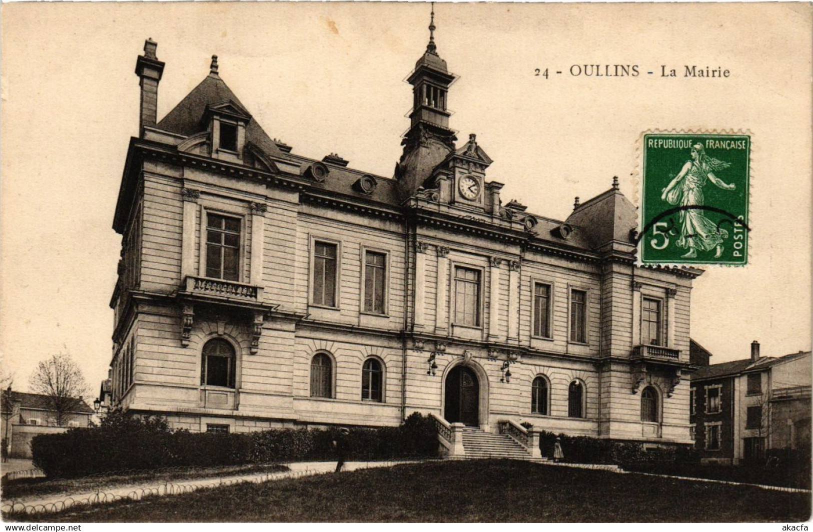 CPA OULLINS - La Mairie (692967)