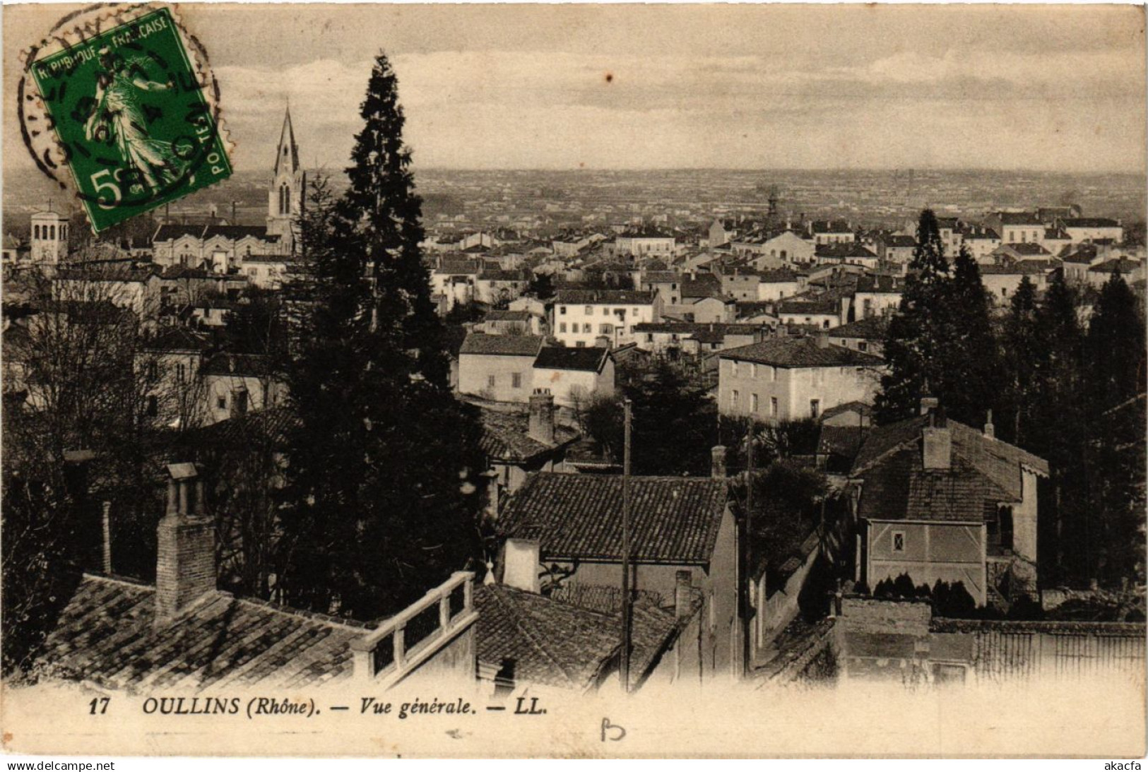 CPA OULLINS - Vue générale (692991)