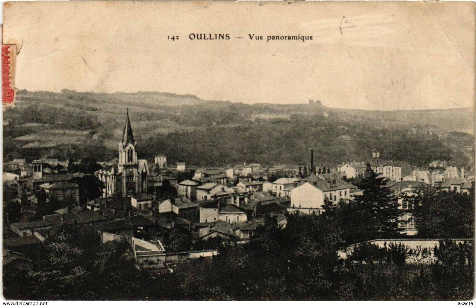 CPA OULLINS - Vue Panoramique (692989)