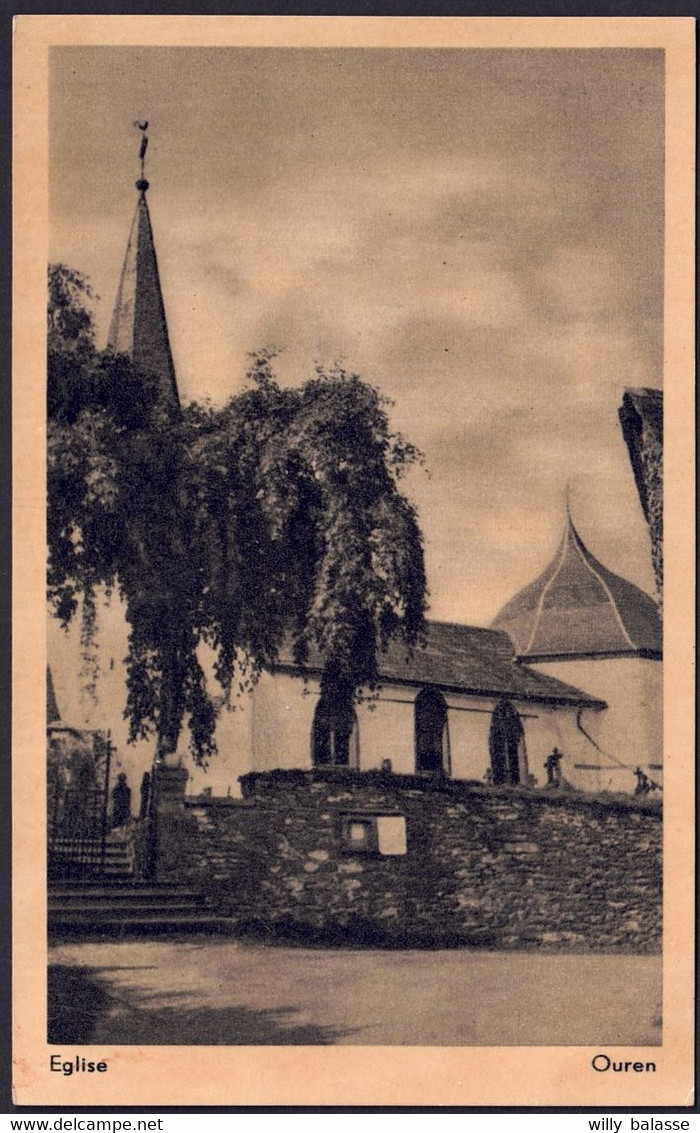 +++ CPA - OUREN - Burg Reuland - Eglise  //