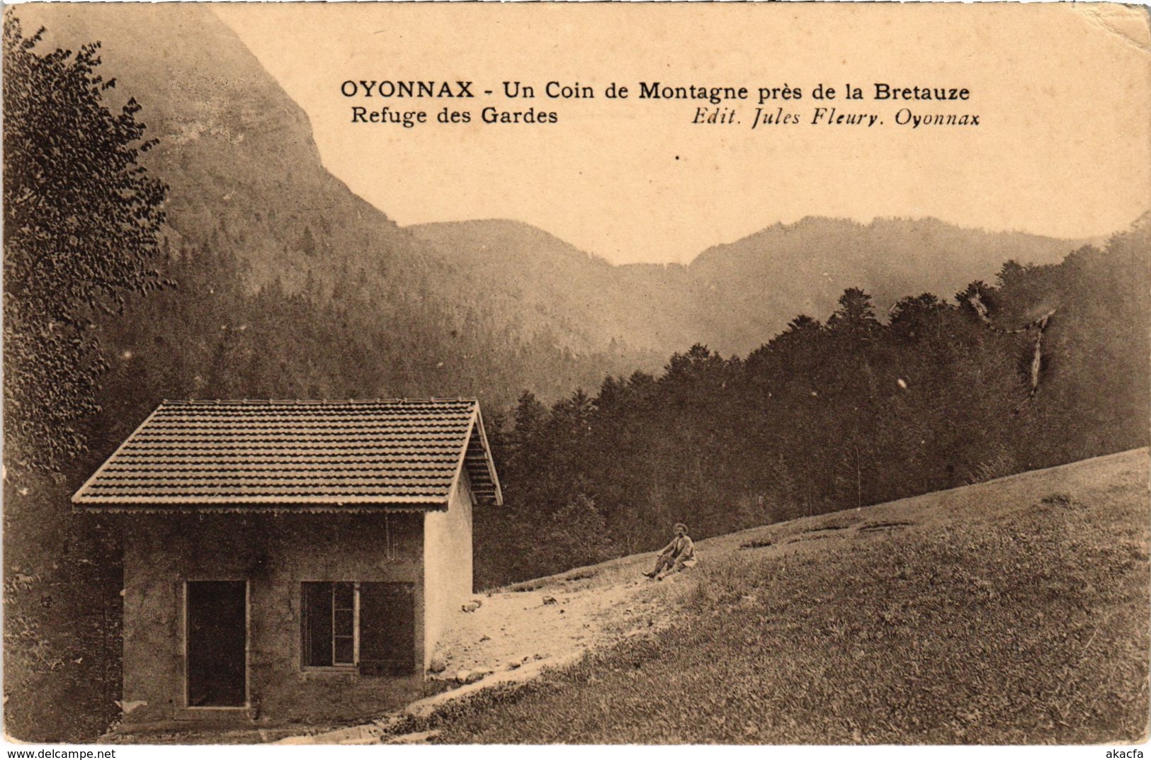 CPA OYONNAX - Un Coin de Montagne (89323)