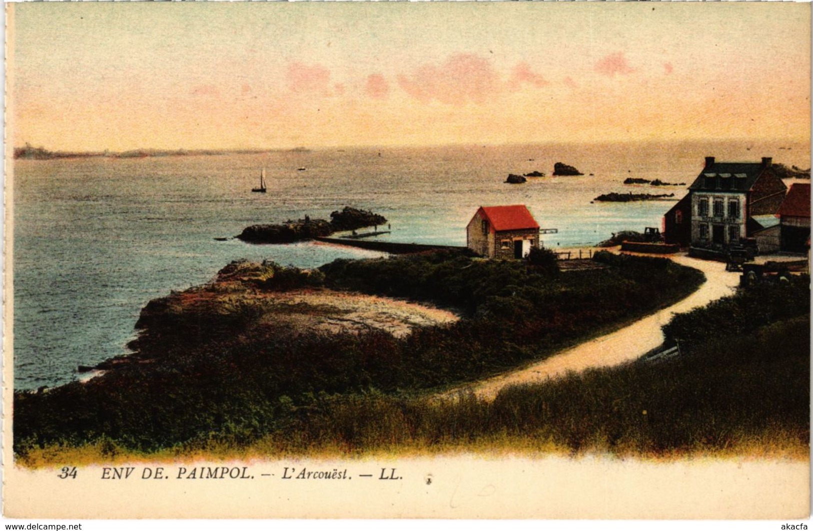 CPA PAIMPOL - L'Arcouest (994768)